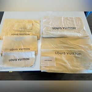 Bundle of LV dustbags- various sizes